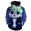 2019 new fashion 3d-printed animal panda, lion, Wolf and so on series hoodies listed autumn winter men's and women's jerseys hoo