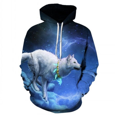 2019 new fashion 3d-printed animal panda, lion, Wolf and so on series hoodies listed autumn winter men's and women's jerseys hoo