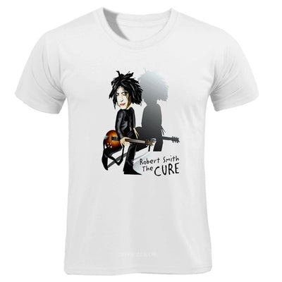 2019 New The Cure T Shirts Men Casual Men Robert Smith T-shirts Short Sleeve Fashion shirts Man Rock Tops Tee shirt s-xxxl