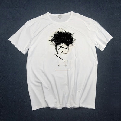 2019 New The Cure T Shirts Men Casual Men Robert Smith T-shirts Short Sleeve Fashion shirts Man Rock Tops Tee shirt s-xxxl