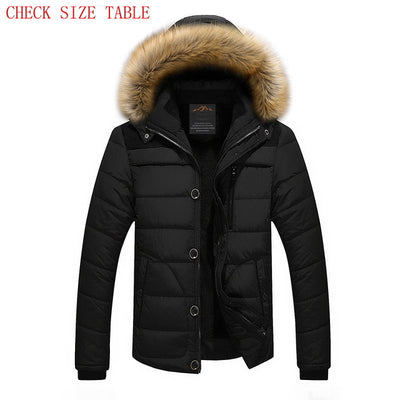 Brand Winter Jacket Men 2019 New Parka Coat Men Down Keep Warm Fashion Plus Asian Size M-4XL 5XL 6XL