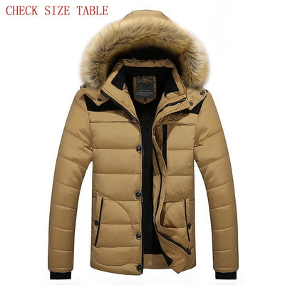 Brand Winter Jacket Men 2019 New Parka Coat Men Down Keep Warm Fashion Plus Asian Size M-4XL 5XL 6XL