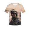 Popular Games Call of Duty Print 3D T-Shirt Summer Men's Casual Tops Cosplay Shooting Sports O-neck Short Sleeve Street Hip-Hop