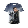 Popular Games Call of Duty Print 3D T-Shirt Summer Men's Casual Tops Cosplay Shooting Sports O-neck Short Sleeve Street Hip-Hop