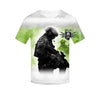 Popular Games Call of Duty Print 3D T-Shirt Summer Men's Casual Tops Cosplay Shooting Sports O-neck Short Sleeve Street Hip-Hop