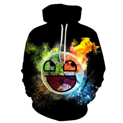 Pennywise 3D Joker Hoodie Sweatshirt Men's and Women's Pullover Hoodie Sudadera Hombre Casual Brand Sportswear Sportswear