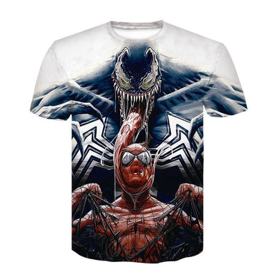 Ahegao t shirt Summer 2019 anime top short sleeved fashion T-shirt hip hop short sleeved fun casual t-shirts for men and women