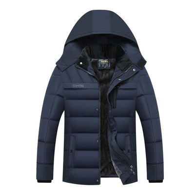 New Men WInter Jacket Man Coat Thicken Warm Parka Fur Thicking Outwear High Quality Male Jackets Plus Size XL-4XL Brand ,GA510