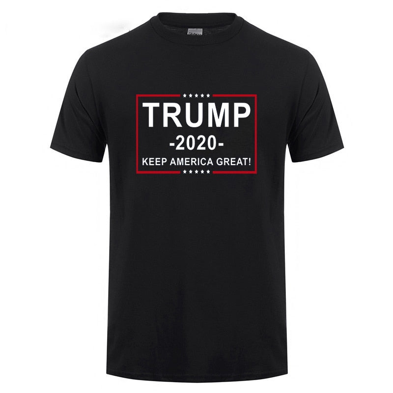 President USA Donald Trump Keep America Great 2020 Republican T-Shirt For Man Woman Summer Short Sleeve Cotton T Shirt Tshirt