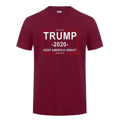 President USA Donald Trump Keep America Great 2020 Republican T-Shirt For Man Woman Summer Short Sleeve Cotton T Shirt Tshirt