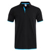 Men's T-shirt Summer Classic Cotton Short Sleeve Tee Shirt Mens Casual Solid T-Shirts Tops Men Business Golf T Shits Camisa Tops