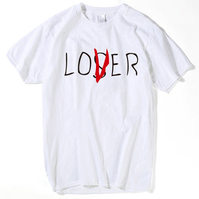 Pennywise 2019 Movie It Losers Club T Shirt Men Women Casual Short Sleeve Loser Lover It Inspired T-Shirt Tops tees men joker