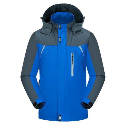 Outdoor Men Hoodie Waterproof Windproof Jacket Coat Hiking Autumn Ski Sport For Outdoor Mountain Skiing Male Outwear ,GA483