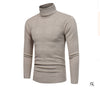 Mens Casual Slim Fit Pullover Sweater Knit Turtleneck Thermal Men's Merino Wool Turtleneck Sweater Classic Long Sleeve Pullover