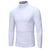 Mens Turtle Neck Fashion New Casual Cotton Sweaters Skivvy Turtleneck Sweaters Stretch Tops