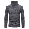 16 Colors GustOmerD 2019 Winter Pullovers Sweater Men Fashion Slim Fit England Style Mens Sweaters Casual Warm Turtleneck Men