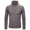 16 Colors GustOmerD 2019 Winter Pullovers Sweater Men Fashion Slim Fit England Style Mens Sweaters Casual Warm Turtleneck Men