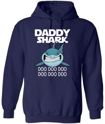 Sweatshirts Daddy Shark Baby Mommy Daddy Matching Family Shark Hoodies Men 2020