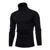 Dihope Spring Warm Turtleneck Sweater Men Fashion Solid Knitted Mens Sweaters 2020 Casual Male Double Collar Slim  Pullover