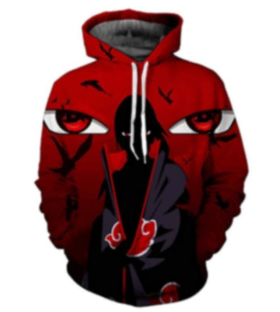 2020 Hoodies Unisex Naruto Harajuku Japanese Anime  Printed Men's Hoodie Male Streetwear Fashion Casual sweatshirt Coat