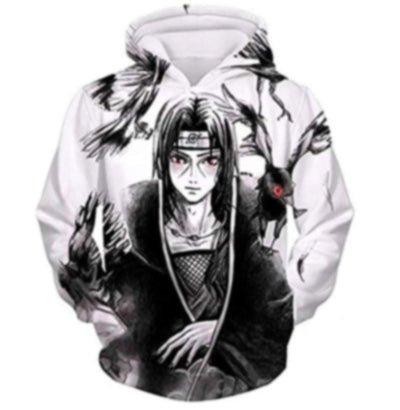 2020 Hoodies Unisex Naruto Harajuku Japanese Anime  Printed Men's Hoodie Male Streetwear Fashion Casual sweatshirt Coat