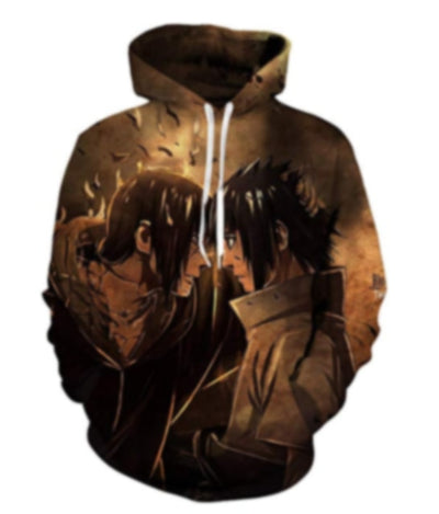 2020 Hoodies Unisex Naruto Harajuku Japanese Anime  Printed Men's Hoodie Male Streetwear Fashion Casual sweatshirt Coat