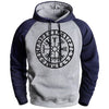 Viking Compass Sons Of Anarchy Hoodies Mens Sweatshirts 2020 Male Winter Gone to Valhalla Raglan Hoodies Sportswear Male Hoody