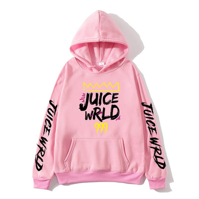 2020 black and white red color J UICEWrld hoodie sweatshirt juice wrld juice wrld juicewrld trap rap rainbow glitch juice world