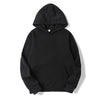 2020 Men Hoodies Casual Streetwear Pullover Solid Long Sleeve Sweatshirts Autumn Winter Fleece Hoody Tops Custom Logo