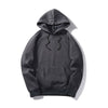 2020 Men Hoodies Casual Streetwear Pullover Solid Long Sleeve Sweatshirts Autumn Winter Fleece Hoody Tops Custom Logo