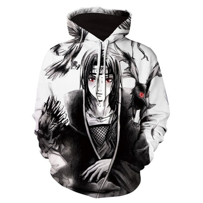 2020 New Arrival Naruto 3D Printed Sweatshirt Boys Tracksuit Sasuke kakashi Printed Hoodies Men Women Fashion Hooded Clothes