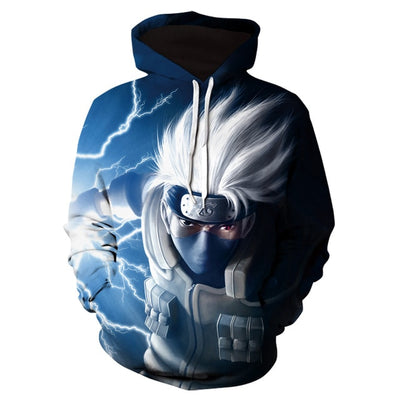 2020 New Arrival Naruto 3D Printed Sweatshirt Boys Tracksuit Sasuke kakashi Printed Hoodies Men Women Fashion Hooded Clothes