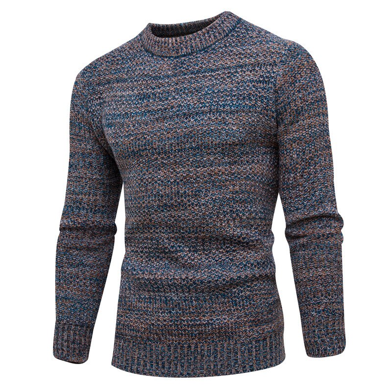 Casual Long Sleeve Autumn Winter Sweater Pullovers Jumper Men's O-Neck Mens Knitted Wool Sweaters New Fashion Knitwear