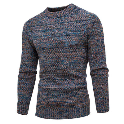 Casual Long Sleeve Autumn Winter Sweater Pullovers Jumper Men's O-Neck Mens Knitted Wool Sweaters New Fashion Knitwear