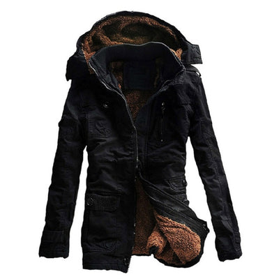 Russia Winter Jackets Men Casual parkas High quality Hooded Thicken Warm Cotton jackets Army Green Windproof Coat Big Size 5XL