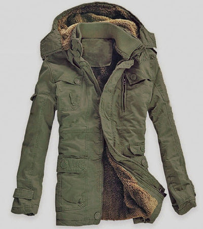 Russia Winter Jackets Men Casual parkas High quality Hooded Thicken Warm Cotton jackets Army Green Windproof Coat Big Size 5XL