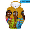 LUCKYFRIDAY Migos Rapper Character print Men's Hoodies Sweatshirt 3D Printing Hip Hop Pattern Women Fashion Sweatshirt Hoodies