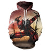 fashion 3D Print Super Hero Deadpool Hoodie Casual Hoodie Sportswear Hooded Sweatshirt  Anime Character Hoodie 2020 The New