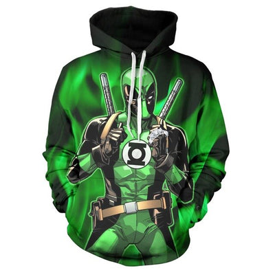 fashion 3D Print Super Hero Deadpool Hoodie Casual Hoodie Sportswear Hooded Sweatshirt  Anime Character Hoodie 2020 The New