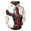 fashion 3D Print Super Hero Deadpool Hoodie Casual Hoodie Sportswear Hooded Sweatshirt  Anime Character Hoodie 2020 The New