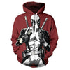 fashion 3D Print Super Hero Deadpool Hoodie Casual Hoodie Sportswear Hooded Sweatshirt  Anime Character Hoodie 2020 The New