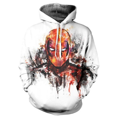 fashion 3D Print Super Hero Deadpool Hoodie Casual Hoodie Sportswear Hooded Sweatshirt  Anime Character Hoodie 2020 The New