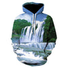 Spring and autumn brand fitness hoodie 2020 new design of 3D printed planet hoodie trend skateboard sweatshirt