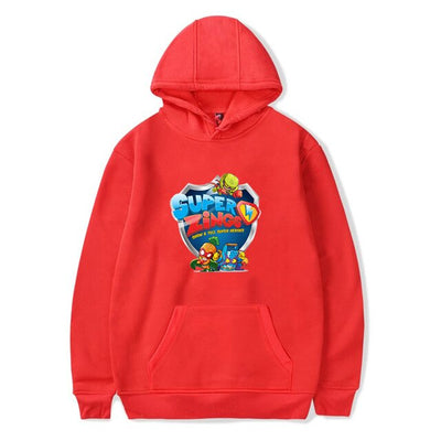 SUPER FELIPE! Super Zings Prints Girls Boys Hoodies Kids Hooded Sweatshirt Clothes 2020 Fall Long Sleeve Pullovers Tops Teens