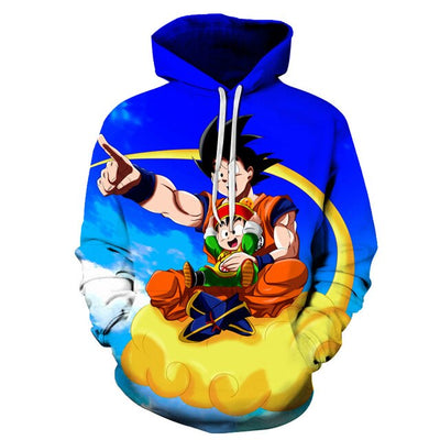 Dragon ball Z super goose race men's sweatshirt 2020 trend spring and autumn men's fitness pullover comfortable sweatshirt