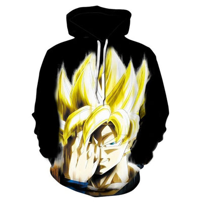 Dragon ball Z super goose race men's sweatshirt 2020 trend spring and autumn men's fitness pullover comfortable sweatshirt