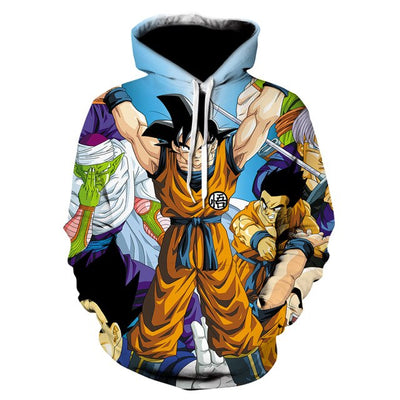 Dragon ball Z super goose race men's sweatshirt 2020 trend spring and autumn men's fitness pullover comfortable sweatshirt