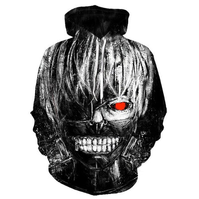 Tokyo Ghoul Hoodies 2020 New Fashion Funny Anime Hoodie and Sweatshirts 3d Hooded harajuku Hip Hop Men Women Asian size