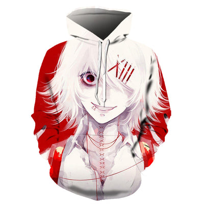 Tokyo Ghoul Hoodies 2020 New Fashion Funny Anime Hoodie and Sweatshirts 3d Hooded harajuku Hip Hop Men Women Asian size