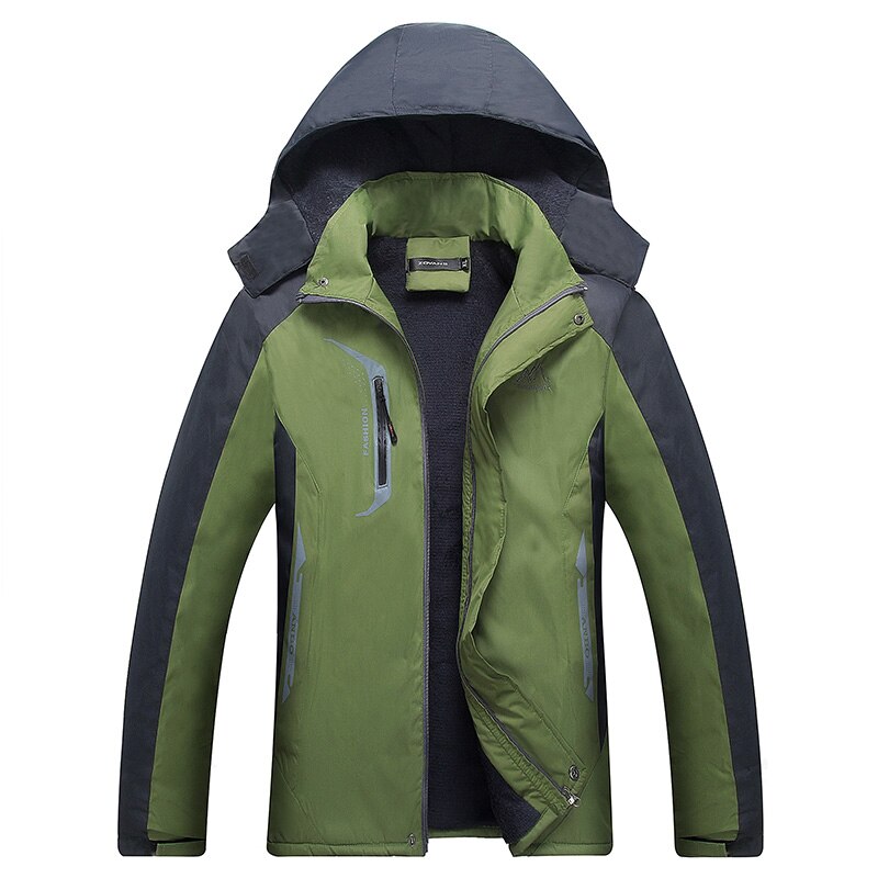 2019 NEW Autumn Spring Jacket Outwear Blocks Parka Large Size Coat Mountaineering Camping Tourist Picnic